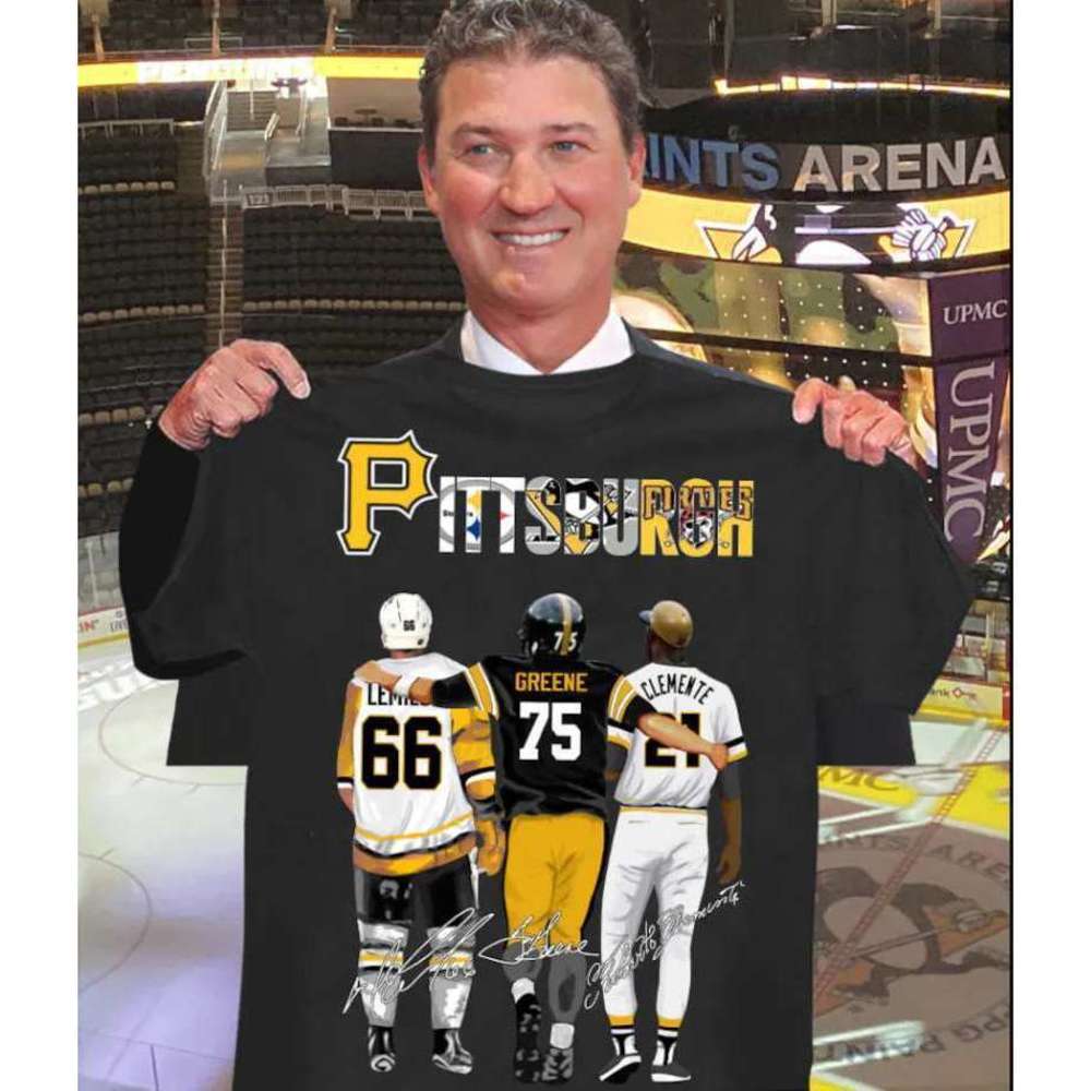 Pittsburgh Pirates Pittsburgh Steelers Pittsburgh Penguins T Shirt